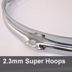 2.3mm Triple Flanged Super Hoops